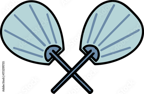 uchiwa japanese celebration paddle fans