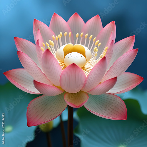 pink lotus flower