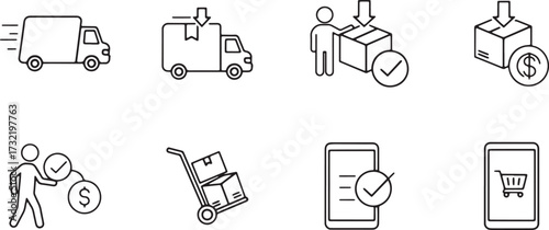 Stick Figure Holding Check Mark Symbol Represents Approval and Success