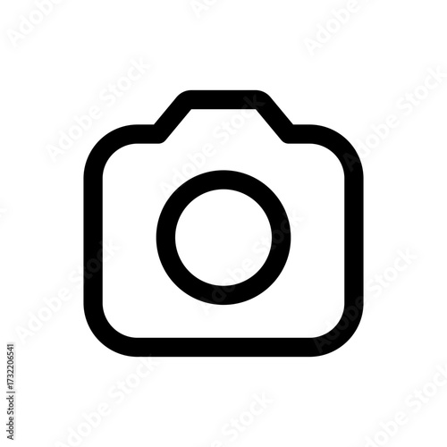 Set of social media icons in outline style ; home, search, add, follower, bell, photo grid, camera, icon - Social media notification icons. like, comment, share, save, icon, button