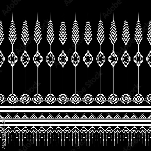 Geometric ethnic pattern. Geometric ethnic pattern, Navajo, Native American tribal fabric design for clothing, textile, wrapping, background, wallpaper, carpet, embroidery, print, vector, illustration
