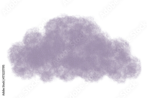watercolor purple cloud