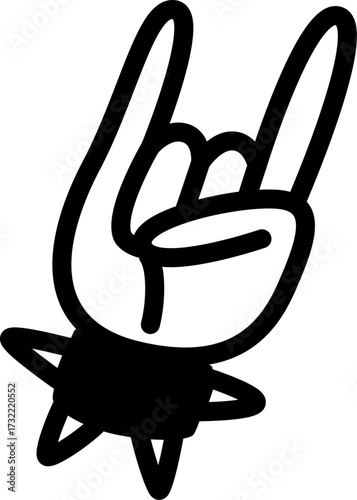 Rock Hand Gesture