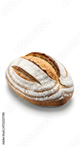 Wallpaper Mural Rustic bread loaf with flour dust Torontodigital.ca