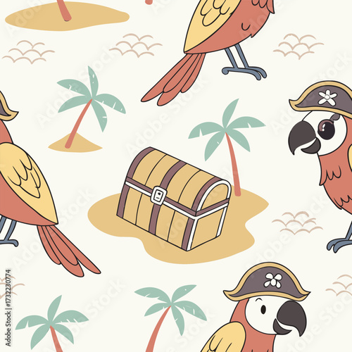 Kids element pattern for print use