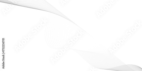 Modern abstract glowing wave background, abstract flowing waves of light gray and white mesh creating a soft and elegant, abstract wave background vector illustration.