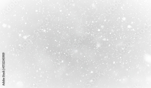 Beautiful falling snowflakes PNG with matte soft texture wide angle winter background perfect for digital design