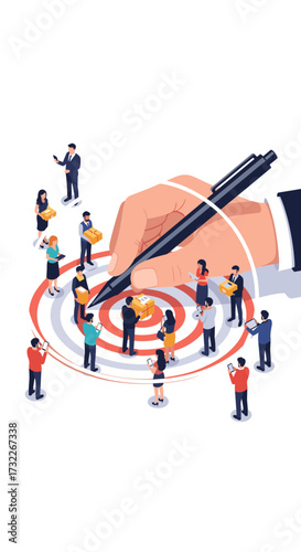 Understanding the importance of identifying and targeting the right audience for marketing success.