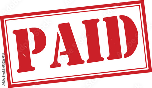 paid stamp