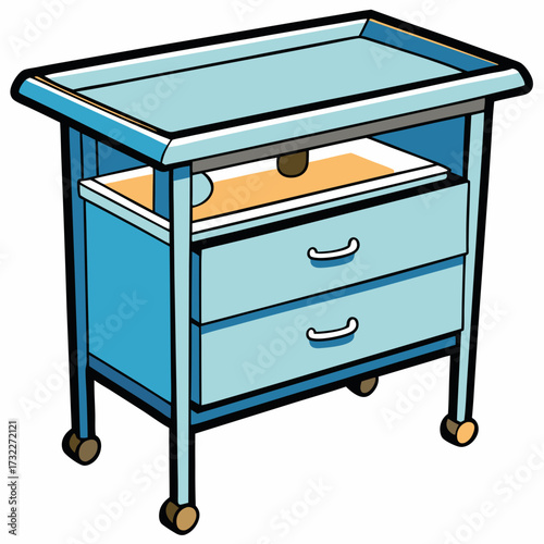 furniture set isolated on white