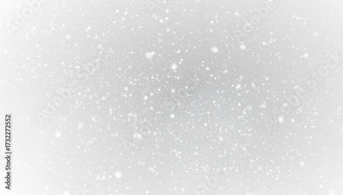Heavy falling snow PNG overlay on black backdrop