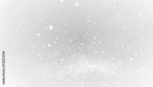 Dark night PNG with snowstorm effect. Snow texture