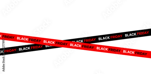 crime scene crime scene tape .Black Friday tape scene icon vector