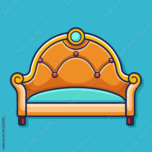 sofa vector illustration