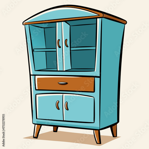 furniture in the wardrobe