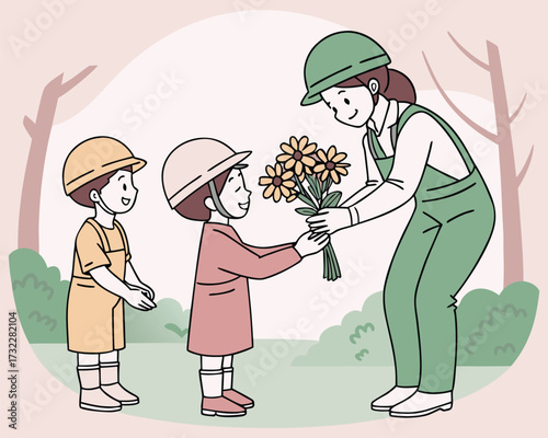 "Honoring Workers Day with Respect, Rights and Recognition" Art