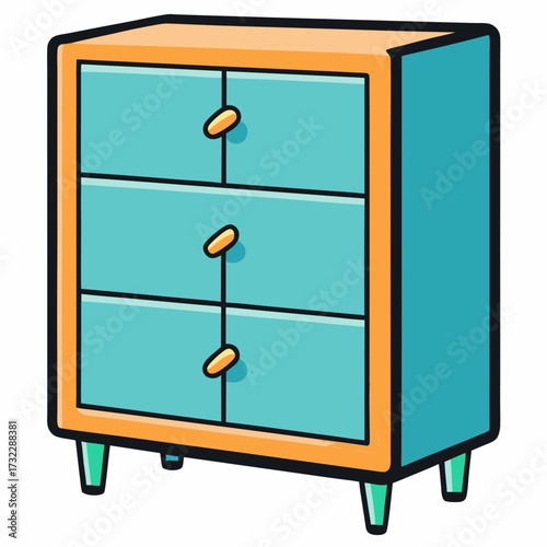 vector illustration of furniture