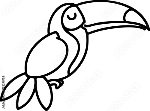 brazil toucan cultural animal icon