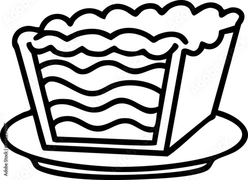 a slice of traditional brazilian empadao