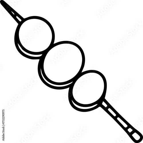 brazilian churrasco skewer of meat
