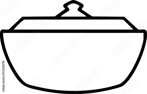 traditional pattern japanese ceramic cooking bowl