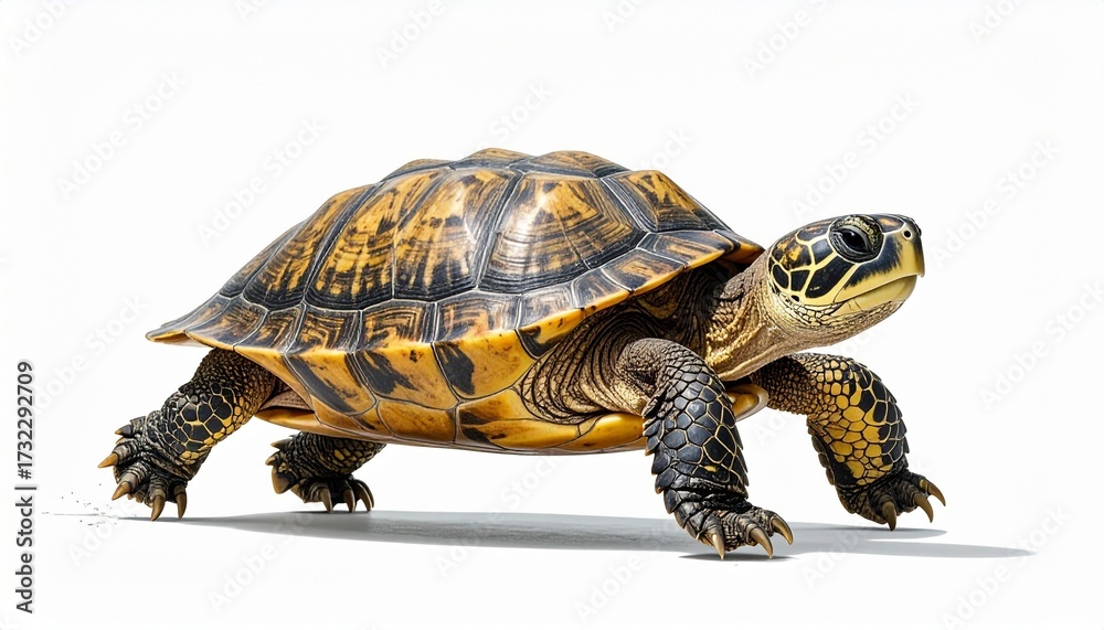 Obraz premium turtle on a branch