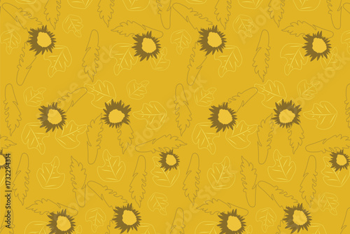 Warmth with a rustic farmhouse feel Thanksgiving, Autumn harvest Seamless Patterns For Fabric, table linens, greeting cards, scrapbook paper, wall art