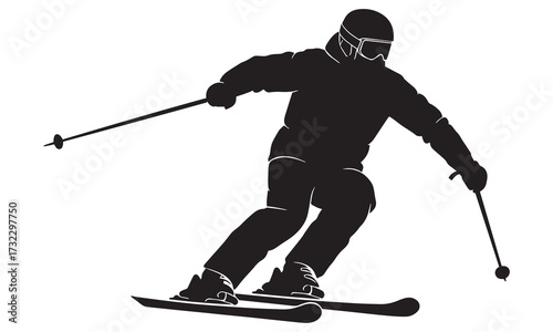 Downhill Skiing Posture for Beginners
