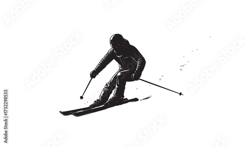 Downhill Skiing Posture for Beginners