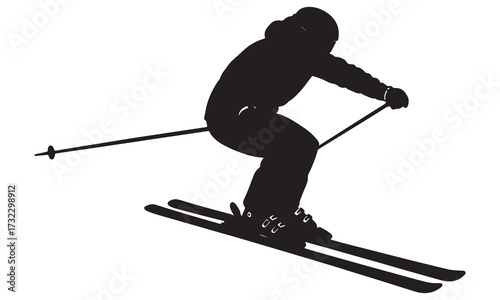Downhill Skiing Posture for Beginners