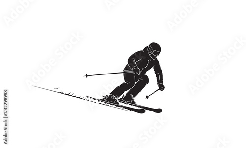 Downhill Skiing Posture for Beginners