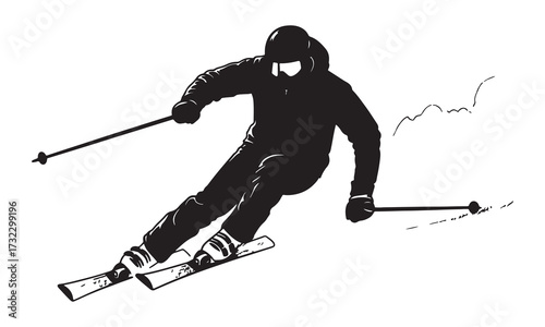 Downhill Skiing Posture for Beginners
