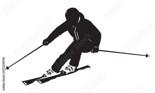 Downhill Skiing Posture for Beginners