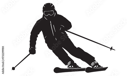 Downhill Skiing Posture for Beginners