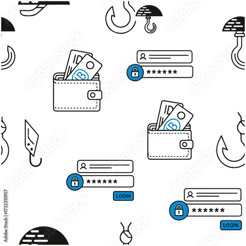 Phishing Pattern With Wallet and Login