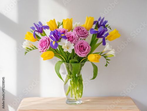 Wallpaper Mural  flowers in a vase Torontodigital.ca