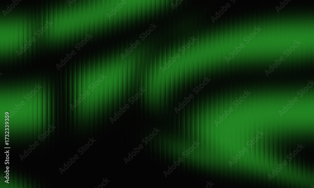 Fototapeta premium Abstract dark green background with blurred lines and light effects