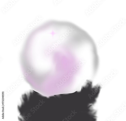 The radiance of a pink pearl.