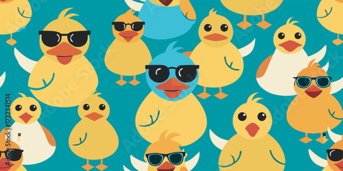 Miscellaneous seamless pattern for kids and adult