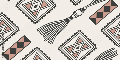 Miscellaneous seamless pattern for kids and adult