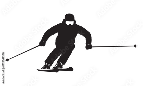 Downhill Skiing Posture for Beginners
