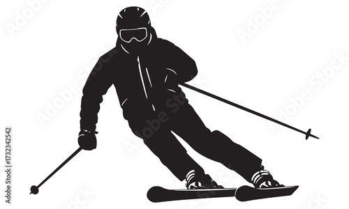 Downhill Skiing Posture for Beginners
