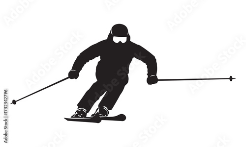Downhill Skiing Posture for Beginners