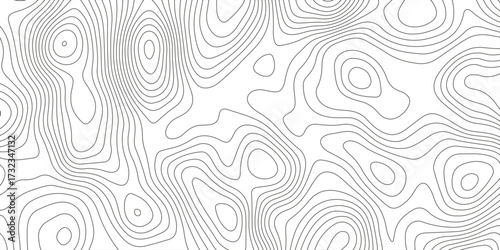 Topographic map background with geographic grid for hiking and mountain sport. luxury topographic wavy pattern and geographic grid map design. paper texture Imitation of a geographical map shade.