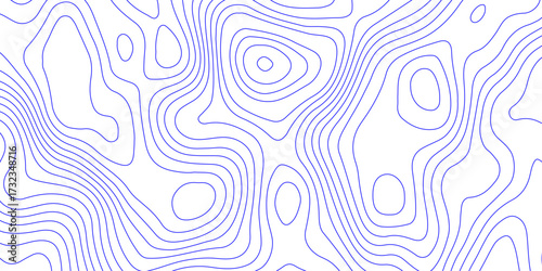 Topographic map background with geographic grid for hiking and mountain sport. luxury topographic wavy pattern and geographic grid map design. paper texture Imitation of a geographical map shade.