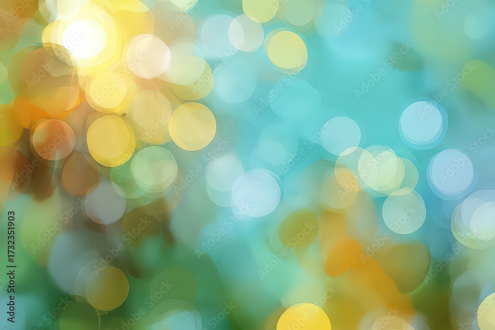 Obraz premium Abstract Bokeh Background With Vibrant Colors