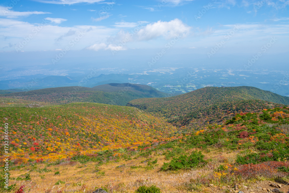 Fototapeta premium 秋の安達太良山