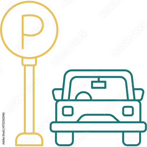 Parking Lot Icon