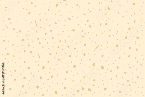 Light beige rice paper texture for background. Washi eggshell paper with grains and speckles. Ecru recycled handmade craft material backdrop. Natural fibrous parchment surface.