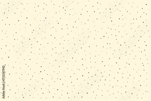 Organic fleck eggshell texture background. Minimalistic vintage ecru backdrop with natural grunge dots, speckles, and particles. Abstract recycled paper pattern ornament.